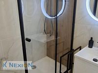 Pronájem bytu 2+kk Brno-Židenice, UP 40 m2 - Koupelna s WC