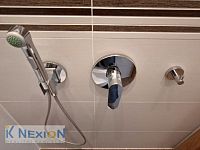 Prodej bezbariérového bytu 3+1, CP 72 m2, po celkové rekonstrukci, Velkopavlovická ul. Brno - Detail hygienické sprchy na WC