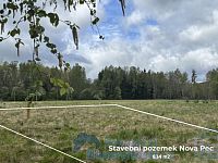 Pozemek pro rekreační bydlení na Šumavě – Nová Pec“