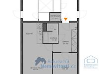 Komfortní rekonstruovaný byt 2+ kk v lokalitě Trnovanska - Teplice - čp 1324 - Byt_2KK-pudorys.jpg