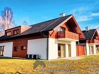 Horský apartmán u Lipenského jezera s krbem a výhledy do přírody