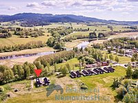 Horský apartmán u Nové Pece s krbem a výhledy do přírody - Nova Pec dron červen 2026 (1).jpg