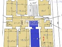 Nebytové obchodní prostory Vinohrady Praha 2 - plánek prostor.JPG