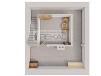 Dům v původní zástavbě  v krátké dojezdové vzdálenosti  na letiště  Praha - Sklep