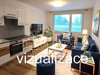 Pronájem bytu 2+kk 43 m², Praha 14 - Hloubětín, po rekonstrukci, nevybavený