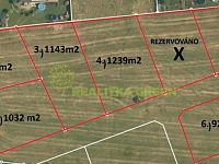 Prodej stavebních pozemků v obci Zašová, okr. Vsetín, CP 1.047 m2