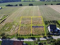 Prodej stavebního pozemku v obci Ostrata, okres Zlín, CP 1.273 m2