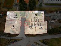 Stavební pozemek 583 m², ulice Jordánská – výhled na staré město, připraven k výstavbě - Jordanska_vol2_Aerial_Parcels.jpg