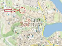 Stavební pozemek 583 m², ulice Jordánská – výhled na staré město, připraven k výstavbě - mapa.jpg