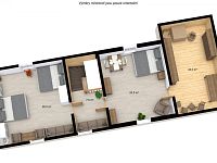 Prodej chalupy (4+1) v Osečné – pod Ještědem, s garáží a zahradou - 3D-2NP.jpg