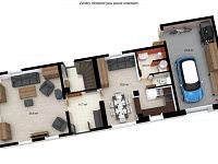 Prodej chalupy (4+1) v Osečné – pod Ještědem, s garáží a zahradou - 3D-1NP.jpg