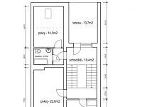 Velký rodinný dům s garáží, terasami s krásným výhledem a zahradou v Brně - 13.jpg