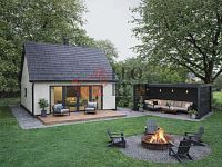 Prodej zděného domu se stavební parcelou - vizualizace domek z boku.jpg