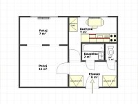 Pronájem 2+kk/B,  39m2, Liberec - U Potůčku - pudorys.jpg