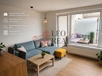 Pronájem bytu 2+kk (56 m²) s terasou (30 m²) a možností garážového stání – Malý Háj