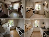 Rodinný dům se dvěma bytovými jednotkami, stodolou a pozemkem 2 408 m² - porovnani_kuchyne_pred_po.jpg