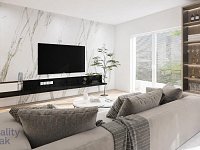 Prodej rodinného domu 91 m2 se zahradou, pozemek 499 m2, Kersko - Obyvaci_pokoj_+_KK[1]