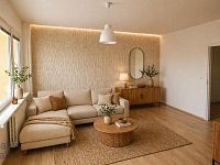 Prodej prostorného bytu 4+1 s výhledem na Pálavu, 78 m2, lodžie, ul. Oblá, Brno - Nový Lískovec