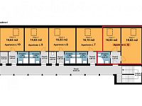 Prodej apartmánů 2+kk, 36.3 m2, zahrada, bazén, Dolní Dunajovice - Pudorys velky apart.jpg
