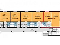 Prodej apartmánů 2+kk, 36.3 m2, zahrada, bazén, Dolní Dunajovice - Pudorys velky aparttt.jpg