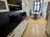 Prodej bytové jednotky 3+1 s pracovnou 104 m2 v centru Tábora - kuchyně