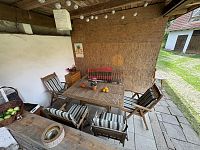 Prodej venkovské usedlosti v Božejovicích - pergola