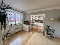 Prodej bytové jednotky 3+1 s garáží 86,2 m2 v Táboře - obývací pokoj