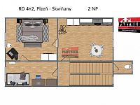 Prodej řadového RD 4+2, 180 m², Plzeň - Skvrňany - Plzeň 2 NP jpg.jpg