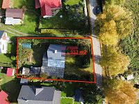 Prodej rekreačního objektu v Hůrce, městské části Horní Planá - pozemek.jpeg