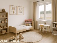 Prodej novostavby RD 4+kk v Podolí I. - vizualizace - pokoj