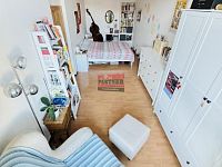 Prodej bytové jednotky 3+1 s pracovnou 121 m2 v centru Tábora - ložnice