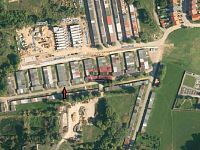 Pronájem garáže, Tábor - Klokoty - Letecká mapa.jpg