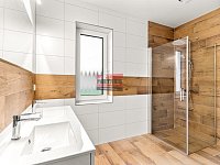 Prodej novostavby RD 4+kk v Podolí I. - koupelna