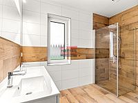 Prodej novostavby RD 4+kk v Podolí I. - koupelna