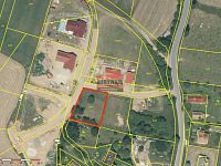 Prodej stavebního pozemku o výměře 998m2 v obci Šebířov