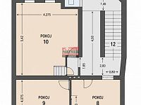 Prodej rodinného domu s garáží a zahradou v Táboře - 1.patro.jpg