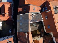 Prodej krásného měšťanského řadového domu v centru města České Budějovice, Hradební ulice - Prodej krásného měšťanského řadového domu v centru města České Budějovice, Hradební ulice