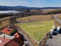 Prodej komerčního pozemku s krásným výhledem u jezera Lipno, 4291 m2, Pihlov-Pernek, Horní Planá