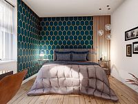 Prodej projektu Art Deco Living se stavebním povolením na rekonstrukci 40 BJ, Pražská ulice, Písek - Prodej projektu se stavebním povolením na rekonstrukci 40 bytových jednotek, Pražská ulice, Písek - vizualizace BJ