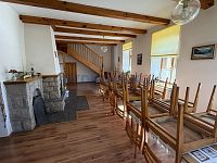 Pronájem statku (bývalého penzionu) se třemi samostatnými apartmány, Dobrkovská Lhotka, obec Slavče - Apartmán č. 1