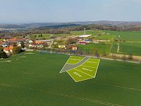 Prodej stavebních pozemků v obci Chotýčany, okres České Budějovice.