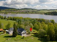 Prodej stavebního pozemku u Lipenské nádrže o výměře 1 523 m², Bližší Lhota, Horní Planá