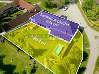 Prodej rozlehlé venkovské usedlosti 474 m2, se zahradou 1 404 m2, Kamenný Újezd - Kosov, okr. České Budějovice - Prodej rozlehlé venkovské usedlosti 474 m2, se zahradou 1 404 m2, Kosov, okr. České Budějovice