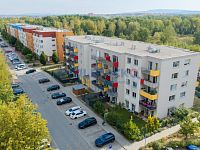 Prodej byt 1+kk u Vrbenských rybníků, 37 m2, předzahrádka 34 m2, Husova třída, České Budějovice