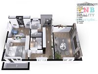 Prodej bytu 3+1 s lodžií a šatnou, ul. Dolní, Prostějov