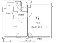 Pronájem bytu 2+kk  57 m2 Bartoškova, Praha - Nusle - Foto 16