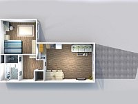 Pronájem bytu 2+kk s terasou a garážovým stáním, 56 m², Chlebovická, Praha 9  Letňany - BYT-LETNANY-1 (2)