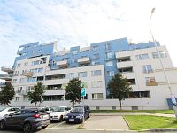 Pronájem bytu 2+kk s terasou a garážovým stáním, 56 m², Chlebovická, Praha 9  Letňany