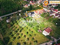 Prodej stavebního pozemku Drnovice, 1652 m2