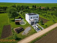 Prodej pozemku pro výstavbu RD 1105 m2, Mouřínov